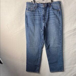 Classic Women’s  Blue Denim Jeans - Casual Straight Fit